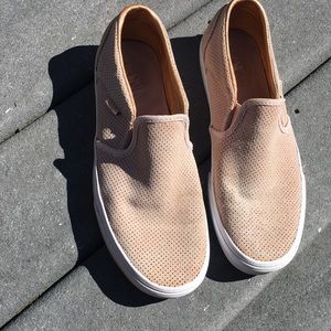 Vans slip on off the wall